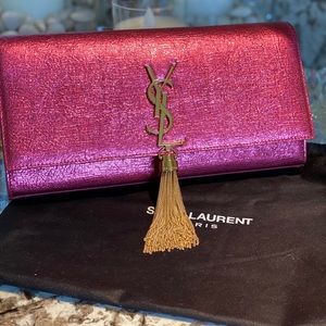 YSL Tassel Clutch